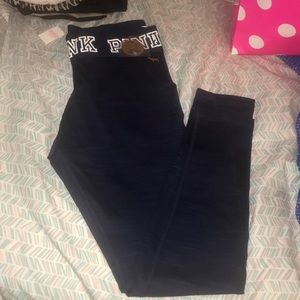 Pink Fleece Lined Leggings